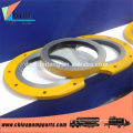 China hot sale pm concrete pump wear plate and cutting ring for s valve